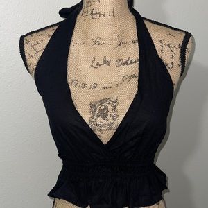 tie back halter top